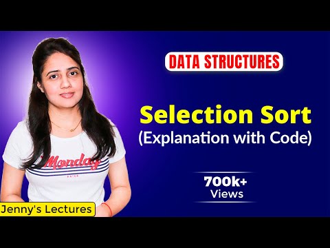 7.5 Selection Sort in Data Structure | Selection Sort Algorithm with C Program